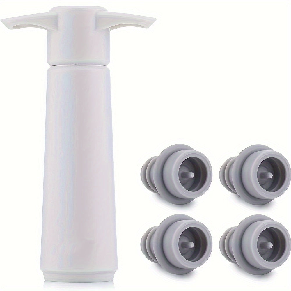 Juego de conservador de vino para mantener el vino fresco sellado al vacío regalo para vacaciones