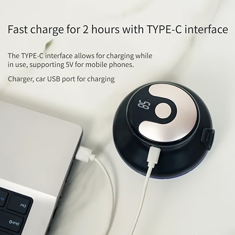 Recortadora de cabello recargable USB inalámbrica para hombres, papás, esposos, novios