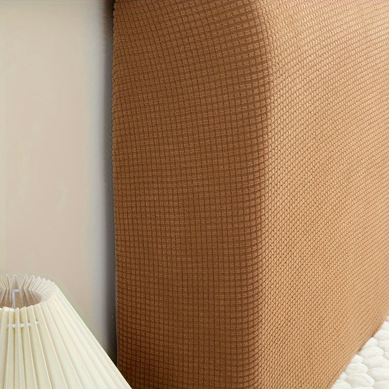 Machine Washable Polyester Fiber Fill Headboard Cover with Macaron-Inspired Corn Texture