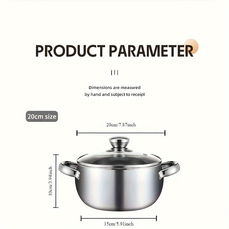 8-Piece Cookware Set with Pots, Lids, Utensils, Dishwasher Safe, Oven Safe