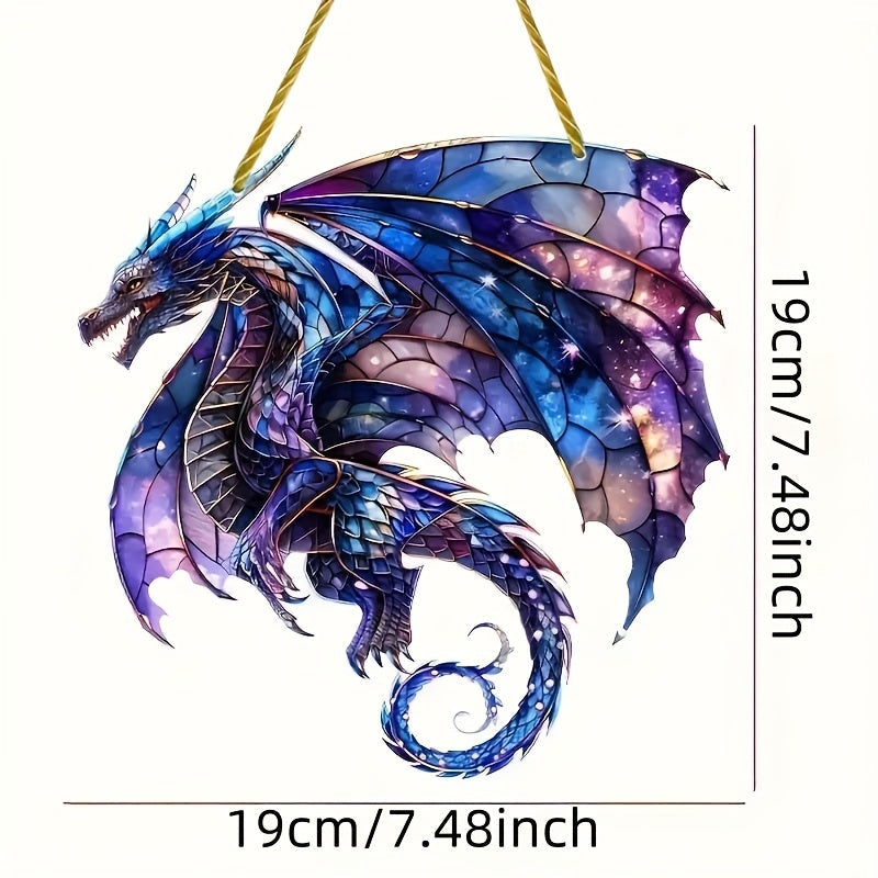 Acrylic Wall Art Hanging with Red and White Rose Design for Home Decor