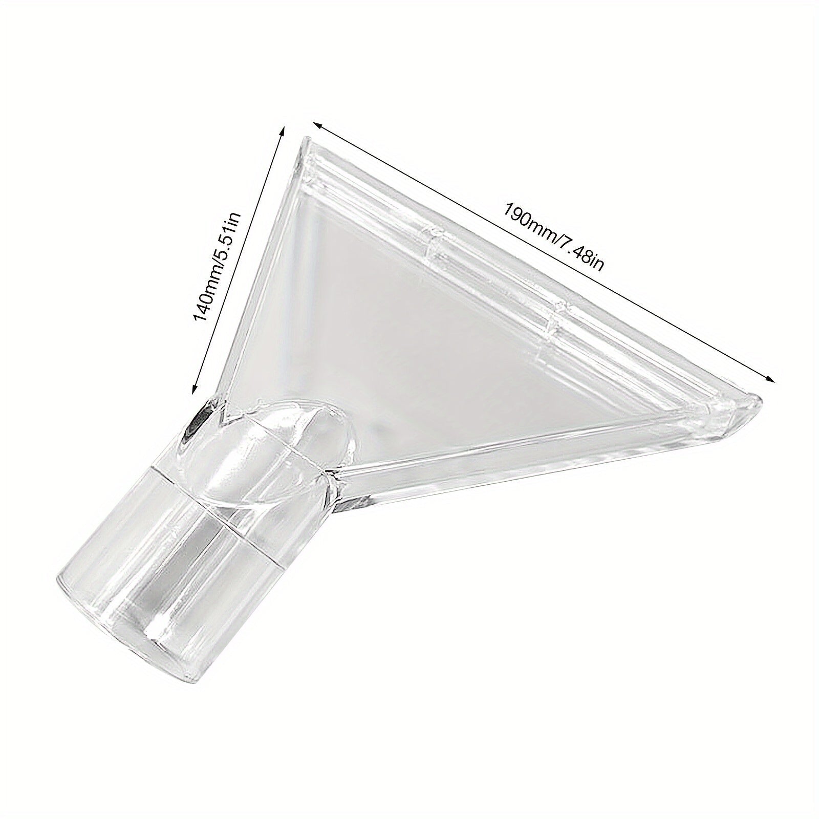 Universal Vacuum Cleaner Floor Nozzle Set with Large and Small Suction Heads