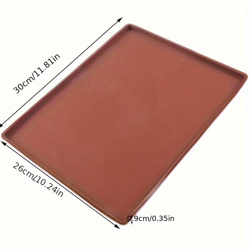 Silicone Swiss Roll Cake Mat Flexible Baking Tray Heat Resistant Jelly Roll Pan