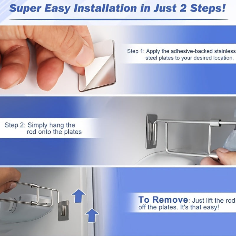 Adjustable Stainless Steel RV Refrigerator Shelves Durable Space-Saving