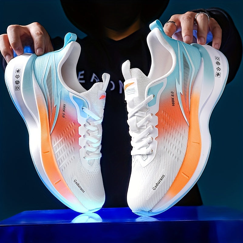 Men's Lightweight Breathable Running Shoes with Shock Absorption for Outdoor Activities