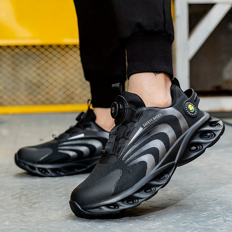 Breathable Anti-Smash Anti-Stab Sports Safety Shoes for Hiking and Daily Use