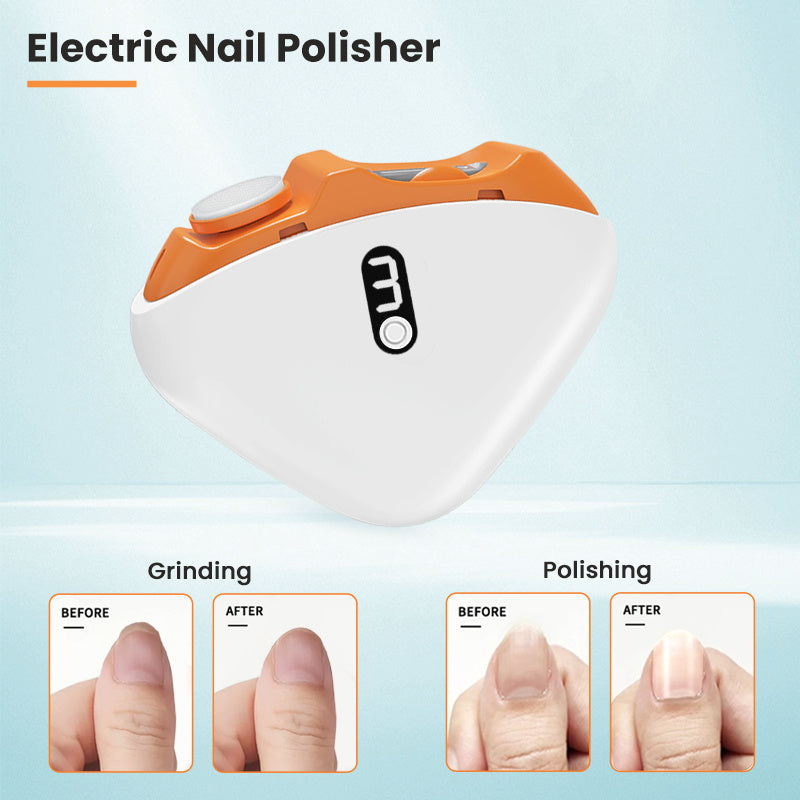 Kompakt Aqlli Tirnoq Qirqish Mashinasi, Raqamli Ko'rsatkich, USB orqali Zaryadlanadigan Lityum Batareya, Kattalar va Oila uchun Sovg'a, Zamonaviy Tirnoq Qirqgich.