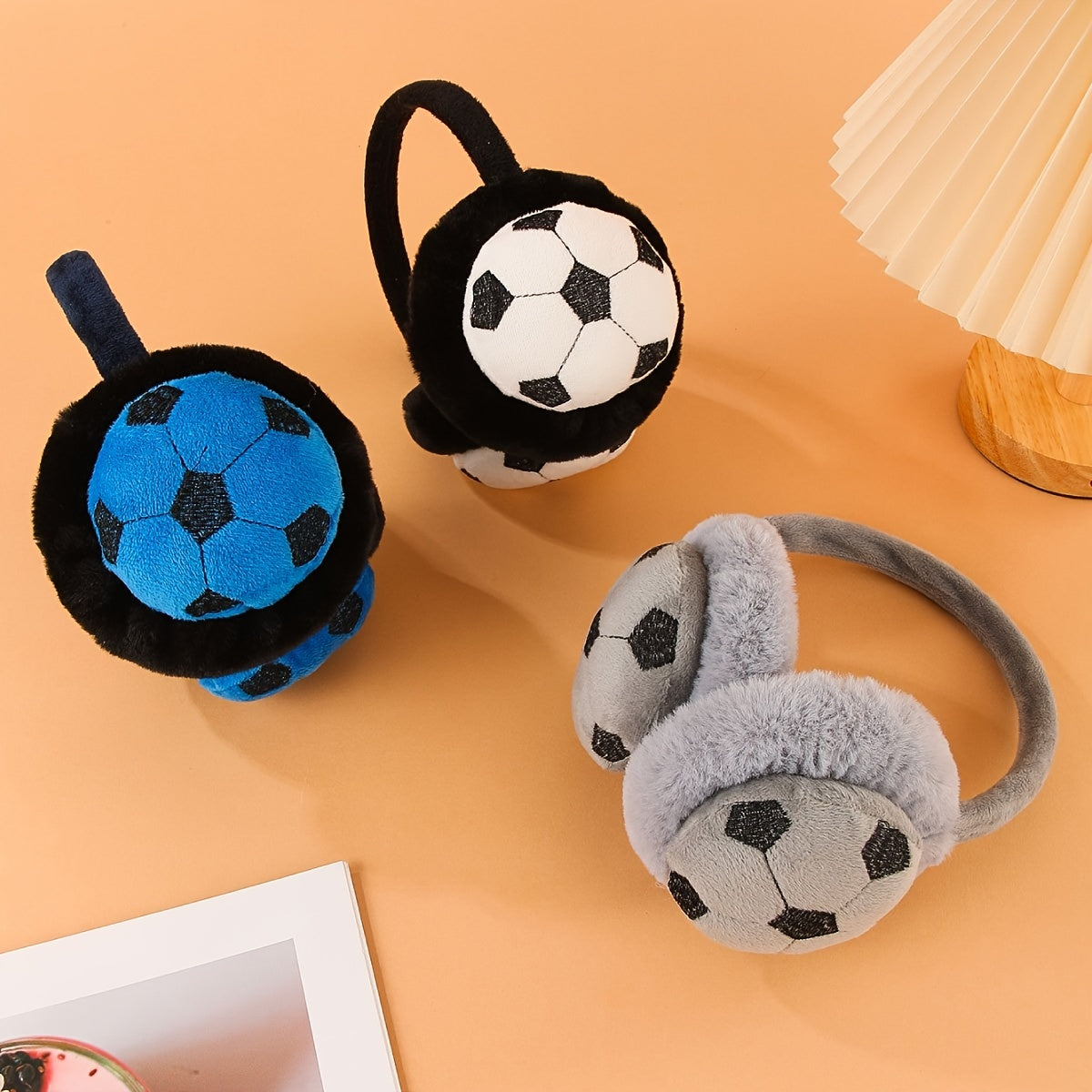 Winter Sports Acrylic Earmuffs and Gloves Set Unisex Cold Weather Accessories