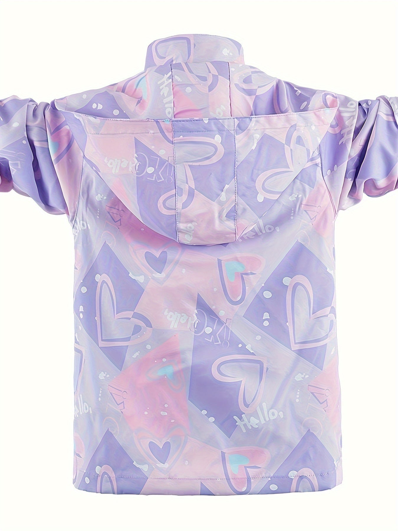 Polyester 3-in-1 Waterproof Hiking Coat with Removable Hood for Fall Winter Outdoor