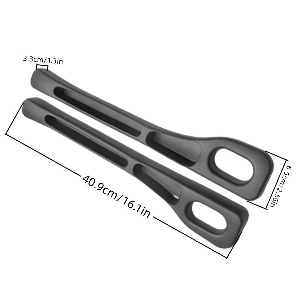 Car Seat Gap Fillers 2 Pack Soft Foam Storage Hooks for Cars SUVs Trucks