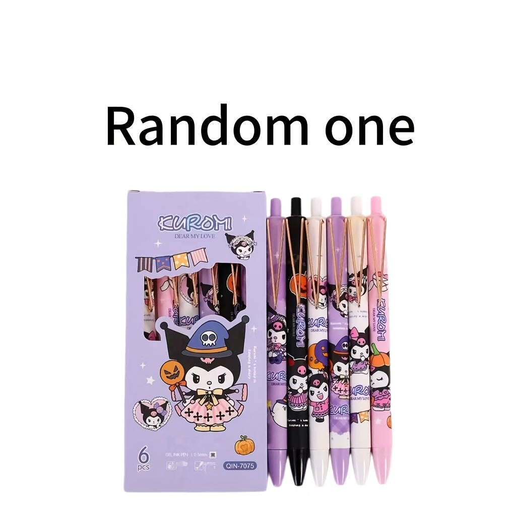 Gel Pen Set with Bright Metal Clip Ergonomic Design Black Ink for Office and Creative Use