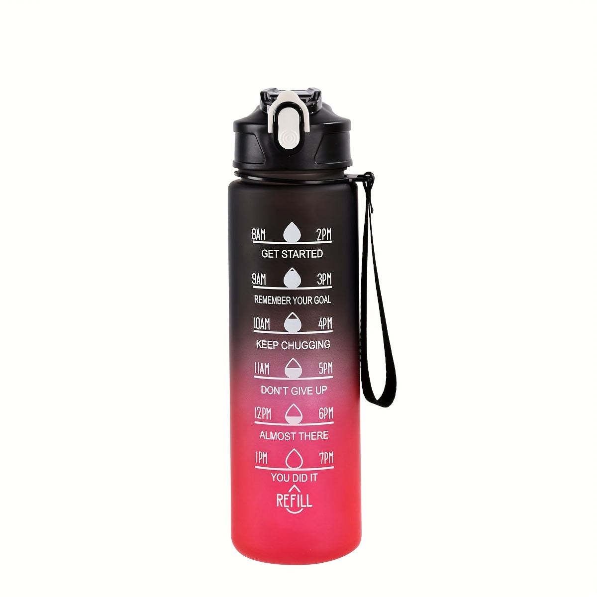 1L Motivational Water Bottle for Outdoor Activities and Gifts