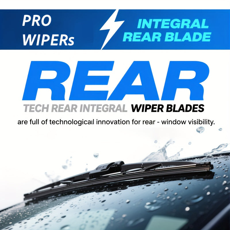 Rear Beam Wiper Blade 30.48cm Durable High-Speed Stable Fits for Multiple Car Models