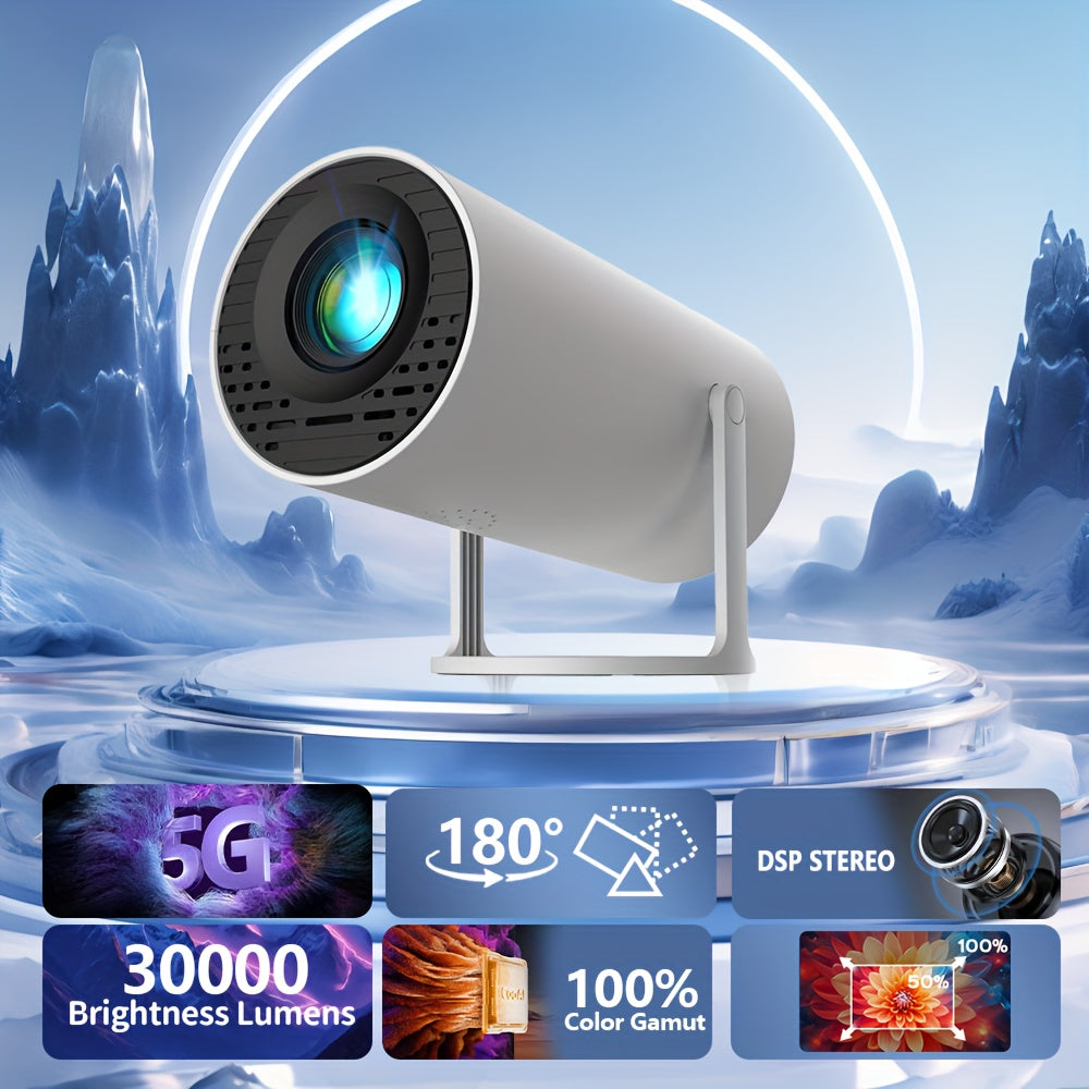 Mini Portable Micro Projector with WiFi 720P HD LCOS Display