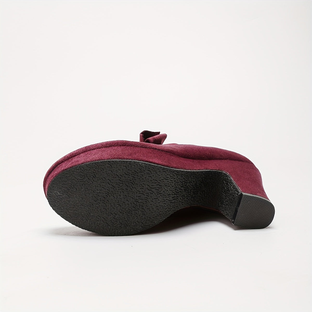 Women's Summer Fashion Bow High Heel Sandals Comfortable Thick Heel