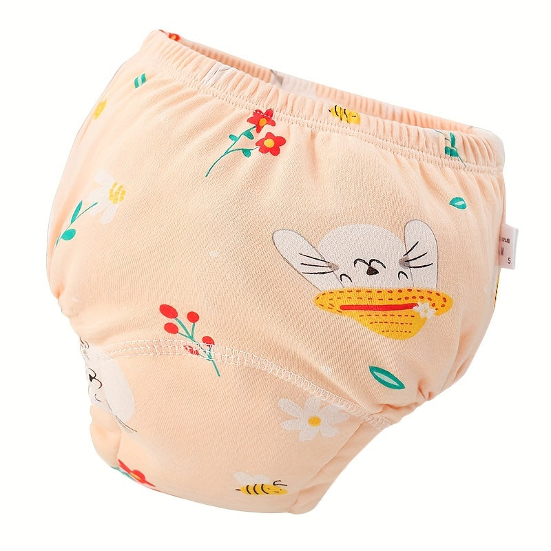 Leak-Proof Washable Training Pants for Boys and Girls Gray Blue Yellow