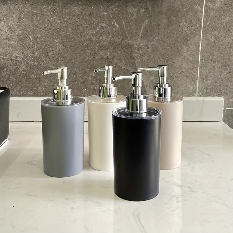 1 Taxta uchun sabun tarqatuvchi, 320ml plastik qo'l sabuni/losyon pompa shishasi hammom va uy bezaklari uchun.