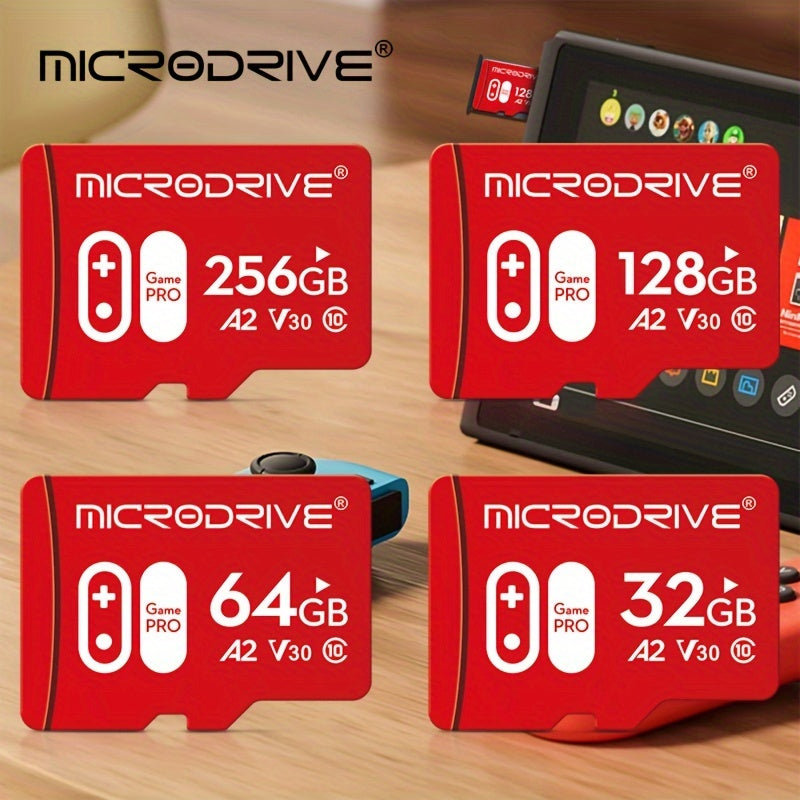 Micro SD Card 32GB 64GB 128GB 256GB U3 Class 10 with Adapter