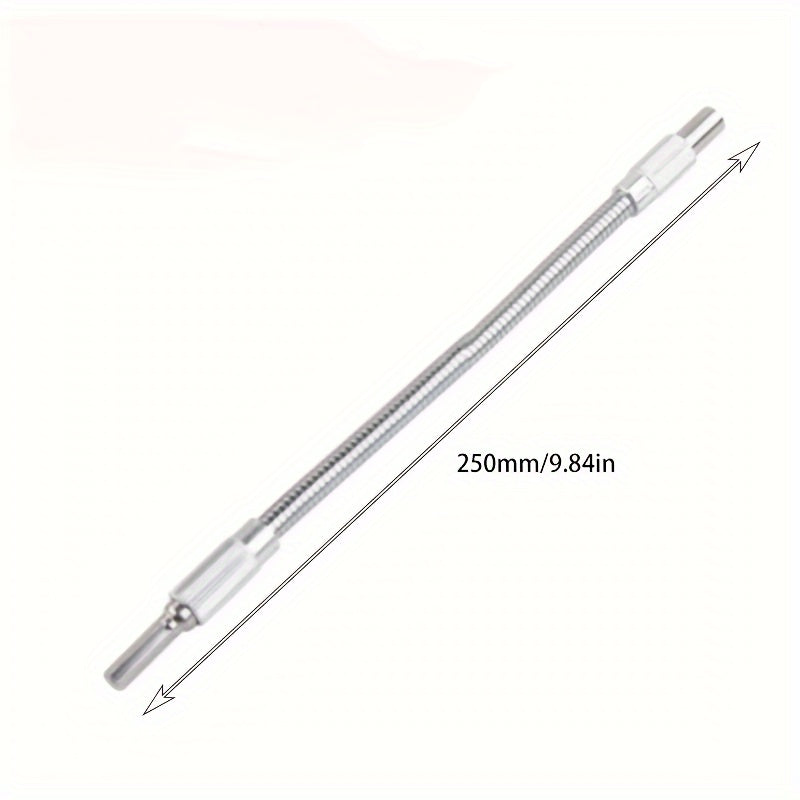 Гибкое удлинение вала электродрели 150-400 мм, многоугольная насадка для сверла