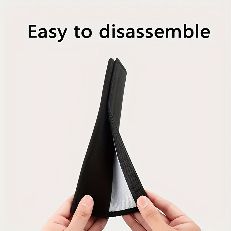 Yumshoq Fleece Avtomobil O'rindiq Kamar Qoplamalari, BMW, AUDI, Mercedes-Benz, VW va Ford uchun Yelka Himoyasi, 2 dona