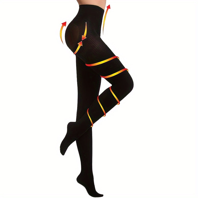 Women's Compression Socks 20-30mmHg Supportive Nylon Stockings Closed Toe