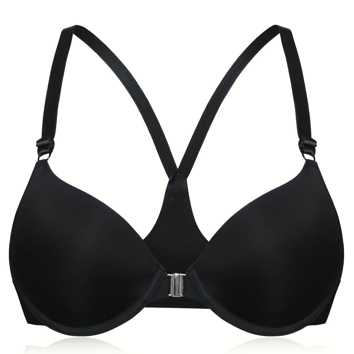 Women's Push-Up Bra Comfortable Front Buckle Lingerie for Everyday Wear