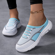 Women's Mesh Slip-On Sneakers, Breathable Comfortable Casual Shoes