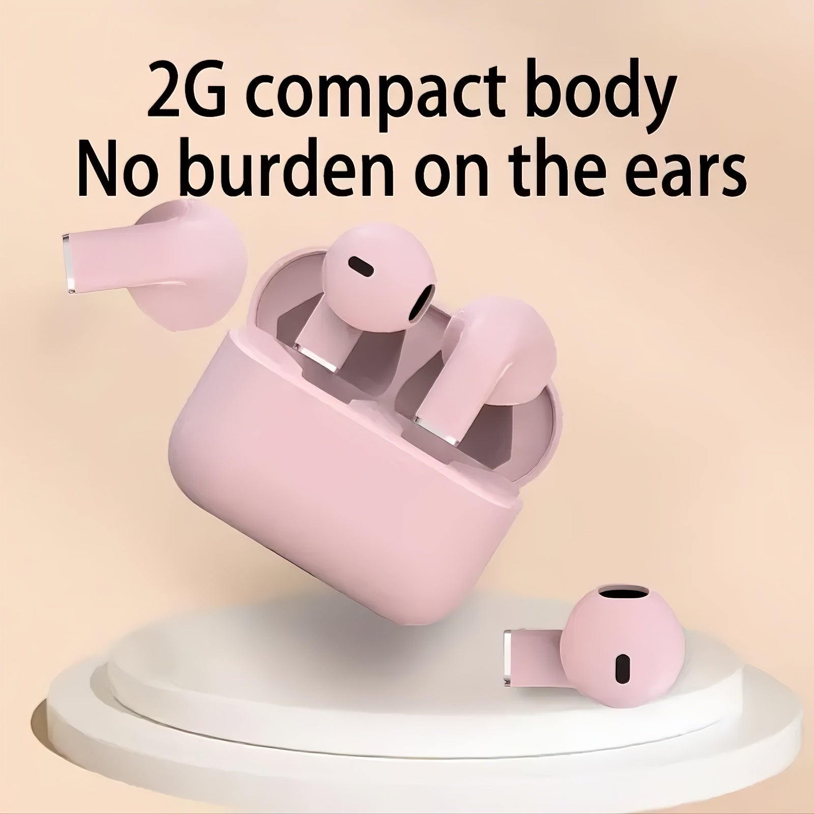 Wireless Earbuds with Microphone Touch Controls Anime Design for Casual Sports Calls