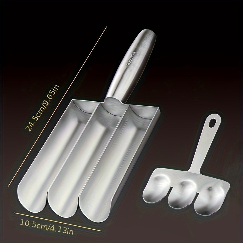 Flexible Stainless Steel Meatball Maker Set Non-Stick Coating for Salads Sandwiches