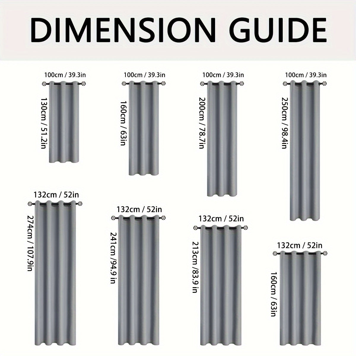 Двойной комплект черных штор с теплоизоляцией и люверсами