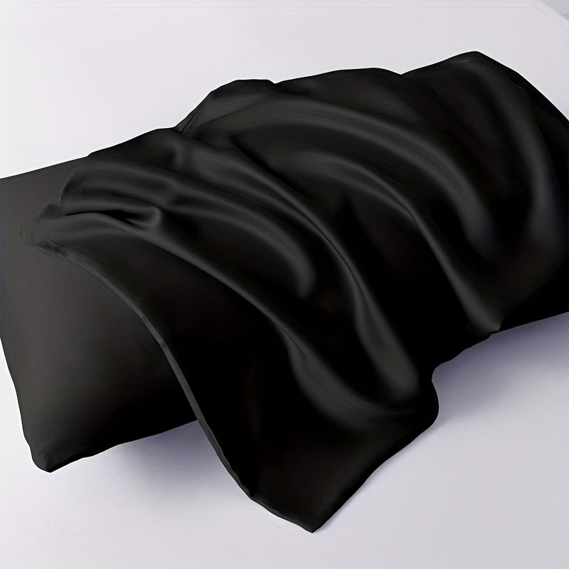 Soft Satin Sofa Pillowcase for Living Room and Bedroom Decor