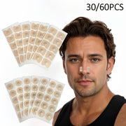 30/60pcs Paper Nasal Dilator Magnetic Stickers for Sleep and Sports