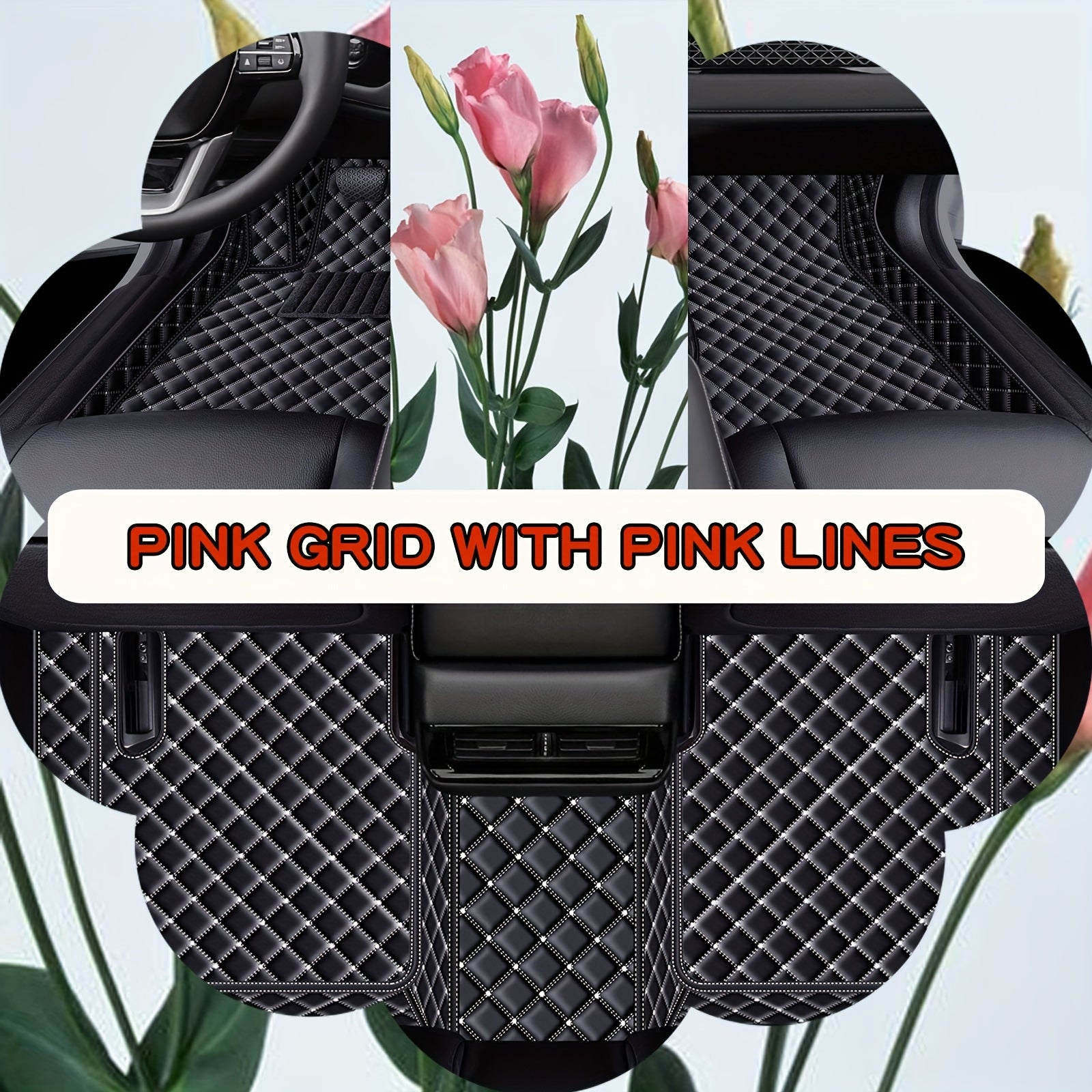 All-Weather Car Floor Mats for SUV Full Coverage Anti-Slip Durable