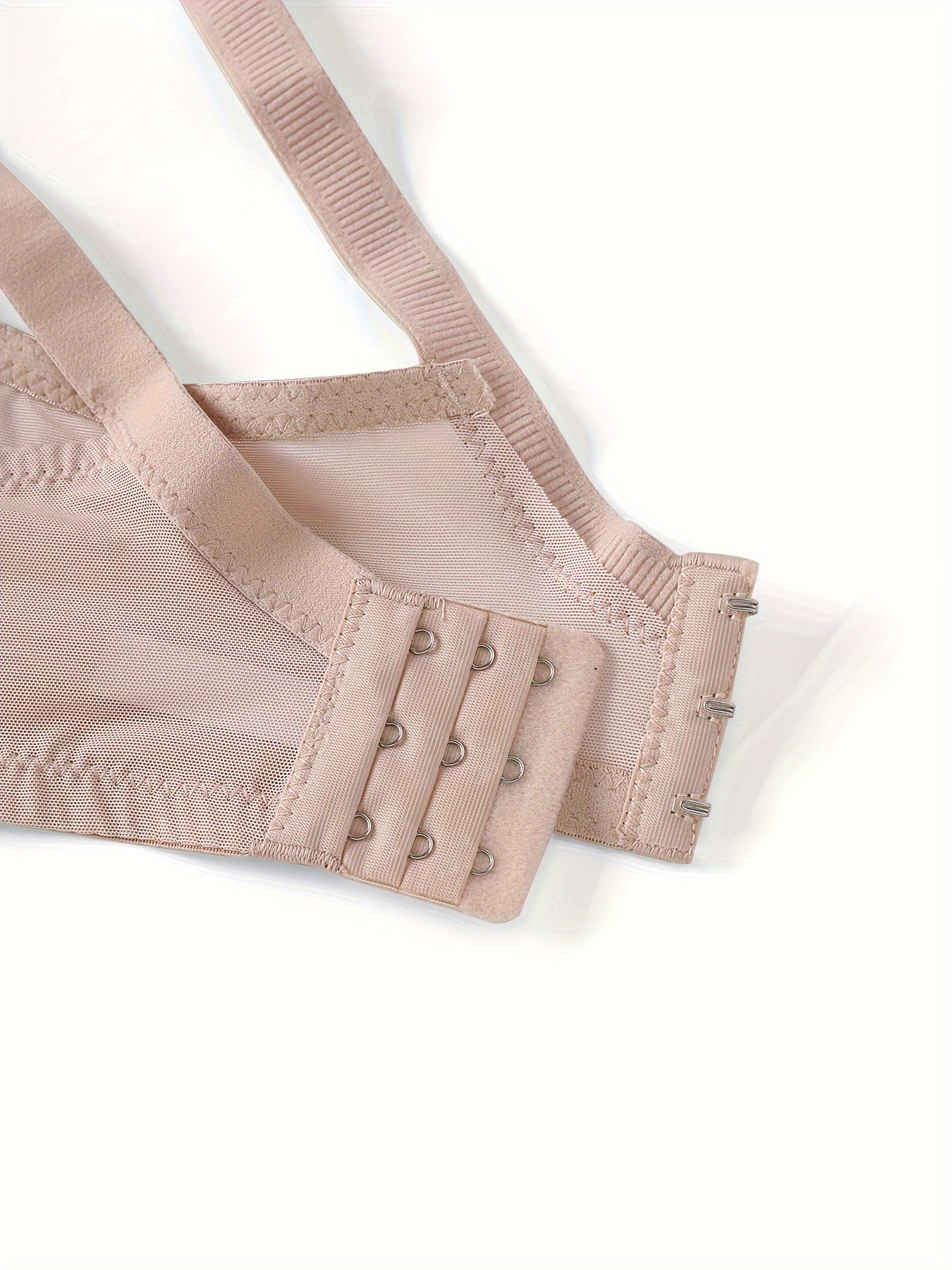 4 ta oddiy dantel braletlar, qarama-qarshi dizayn bilan, ayollarning ichki kiyimlari va ichki kiyimlari uchun qulay va nafas oladigan.