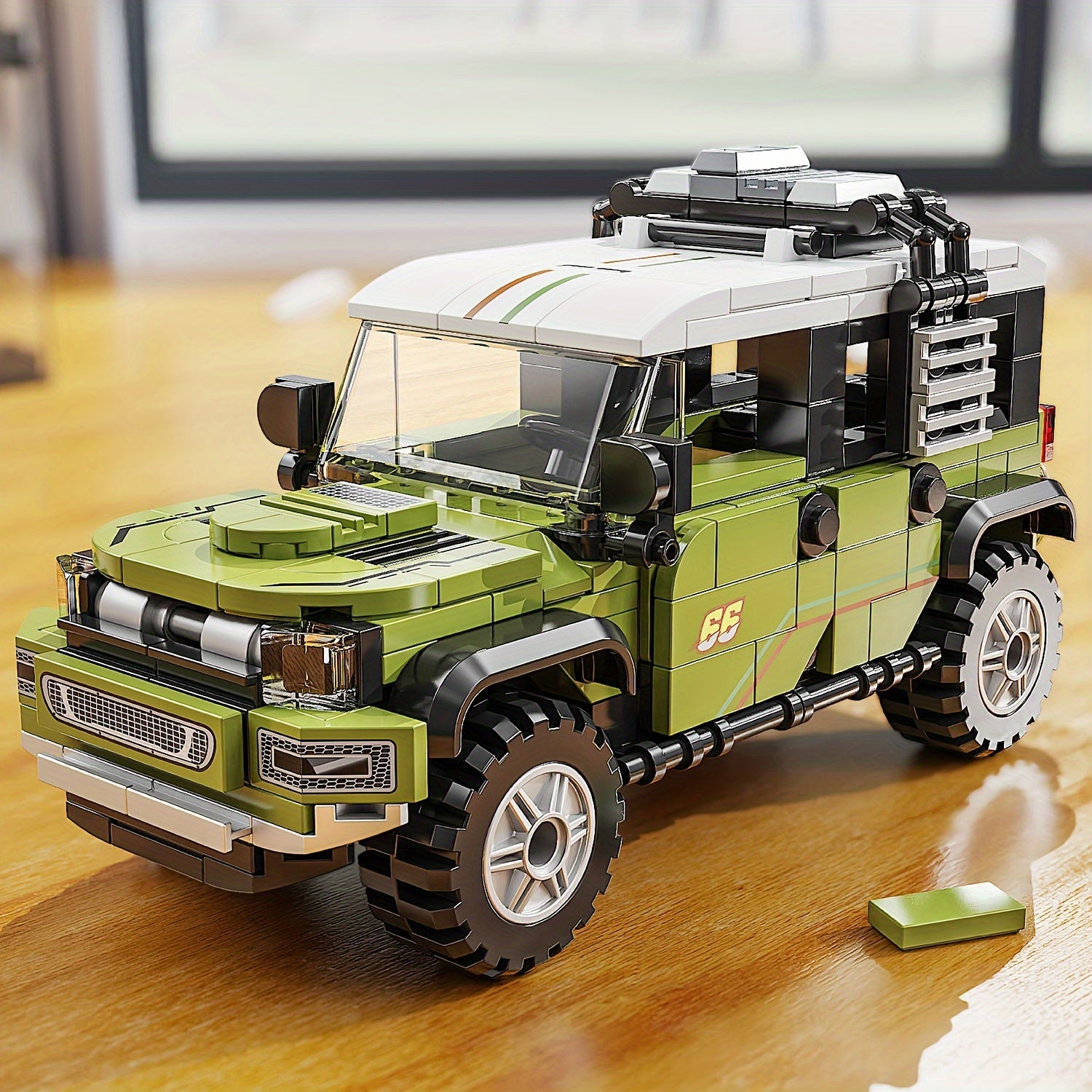 Набор строительных блоков для внедорожников для детей от 6 лет, многоцветный и из ABS-пластика, 316 шт.