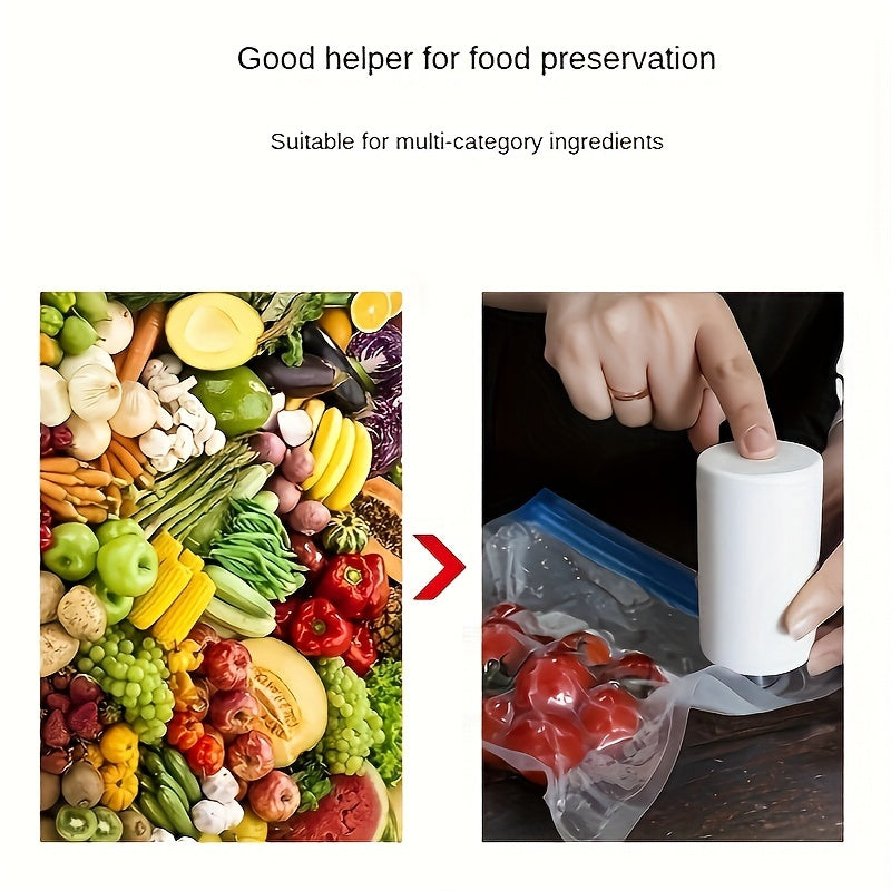 Sayohat va uy uchun mini oq USB portativ vakuum yopishtiruvchi