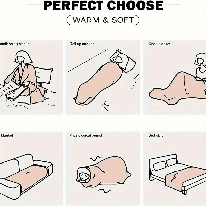 Halloween Witch Broom Flannel Blanket Quilted Anime Bedding Hypoallergenic All-Season Polyester Throw for Sofa Bed Camping