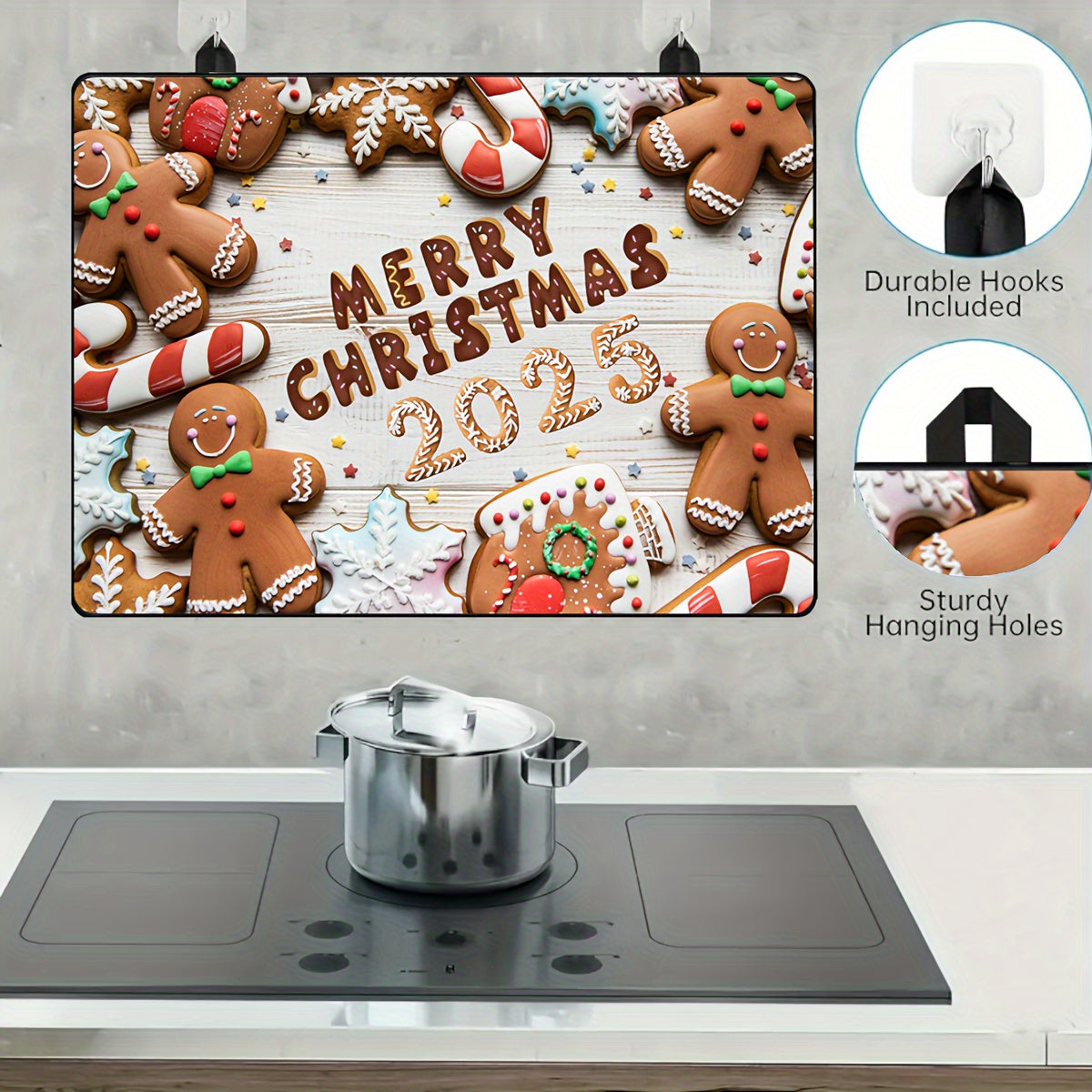 Large Waterproof Heat-Resistant Scratch Guard for Electric Glass Cooktops 72cm