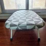 Large Folding Ironing Board with Drying Rack, Space-Saving, No Electricity