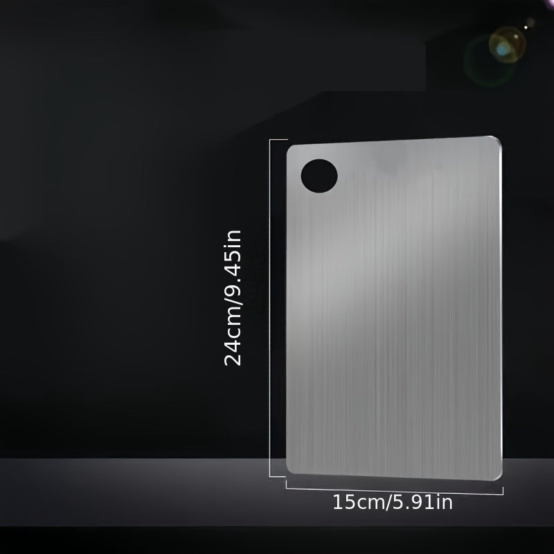 Доска для нарезки из нержавеющей стали 304, двухсторонняя, утолщенная, для кухни и ресторана