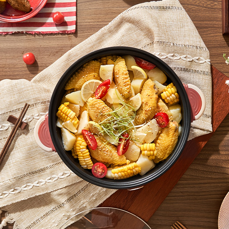 Uy va avtomobil uchun elektr ko'p funksiyali pishirish qozoni, katta sig'im