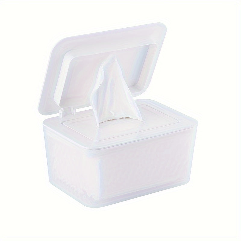 Adult Wipes Dispenser Refillable Box with Cover and Storage Container