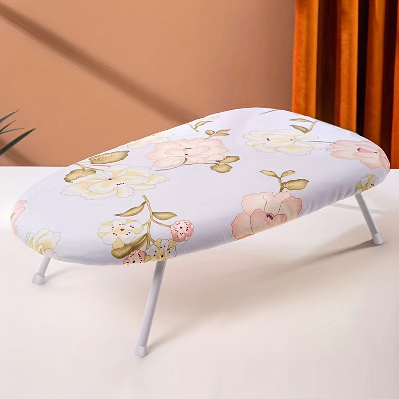 Ko'p funksiyali yig'iladigan dazmol taxtasi - Yenglar va bo'yinlar uchun - Noxud va plastik, ovqatlanish va dam olish stollari uchun ideal - 1 dona