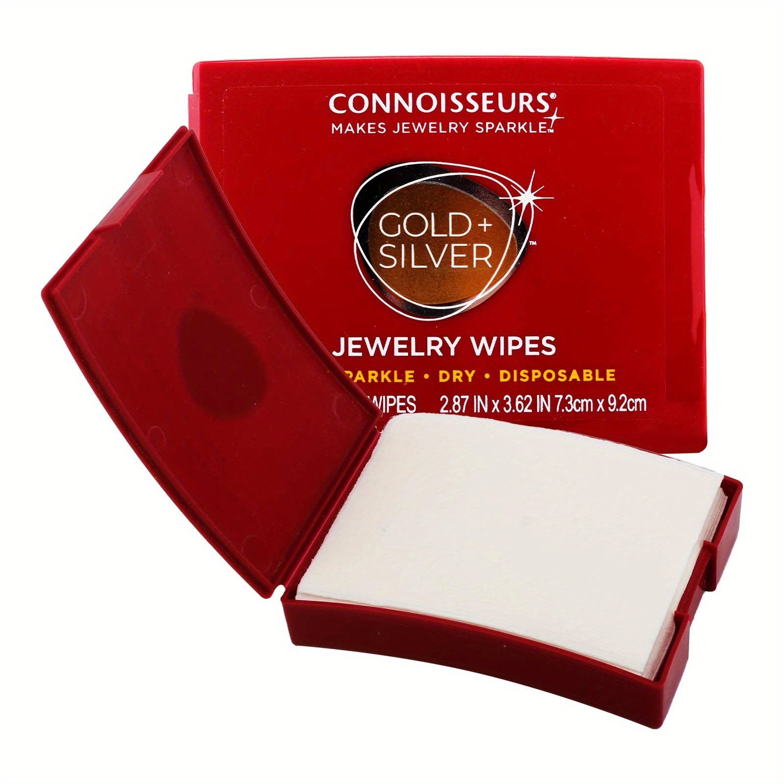 Jewelry Cleaning Wipes for Gold and Silver Polishing Portable Deoxidizing Cloths