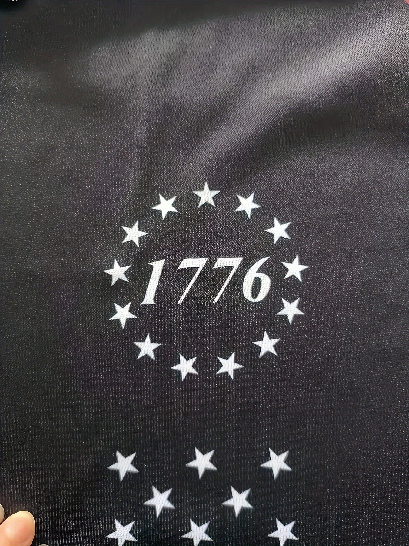 Men's Plus Size US Flag Print Golf Shirt Casual Spring Fall Winter Clothing