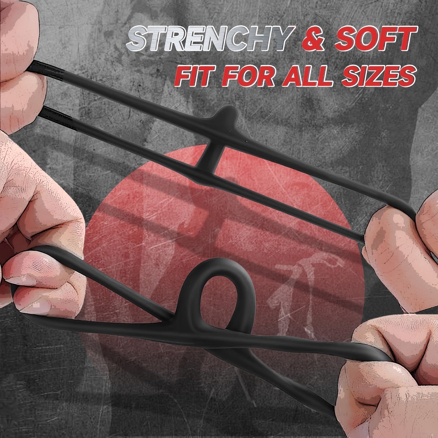 Male Silicone Cock Ring Sexual Toys Sperm Lock Adult Couples Gear