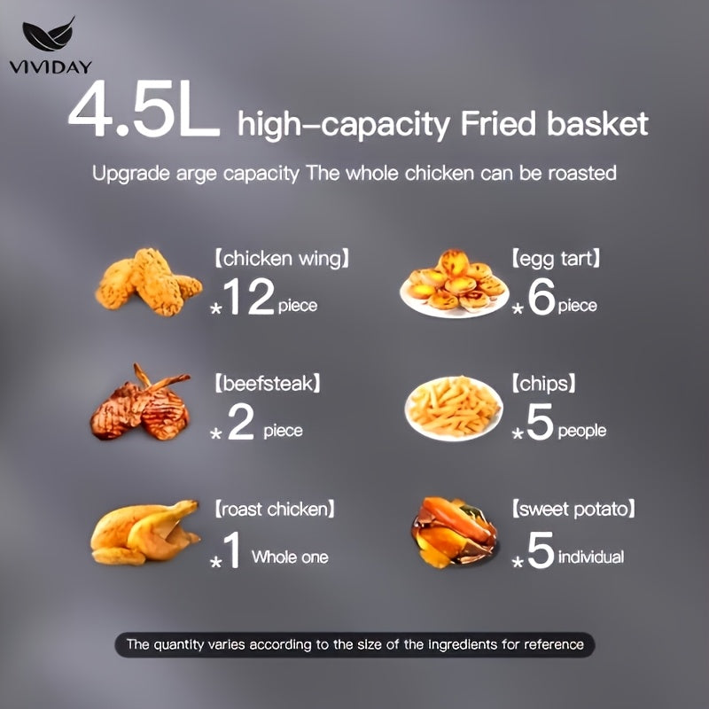 Multifunctional Electric Frying Pan for Cooking Baking Barbecuing Air Frying