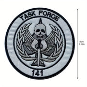 Men's Embroidered Hook and Loop Clothing Patch 1 Pack