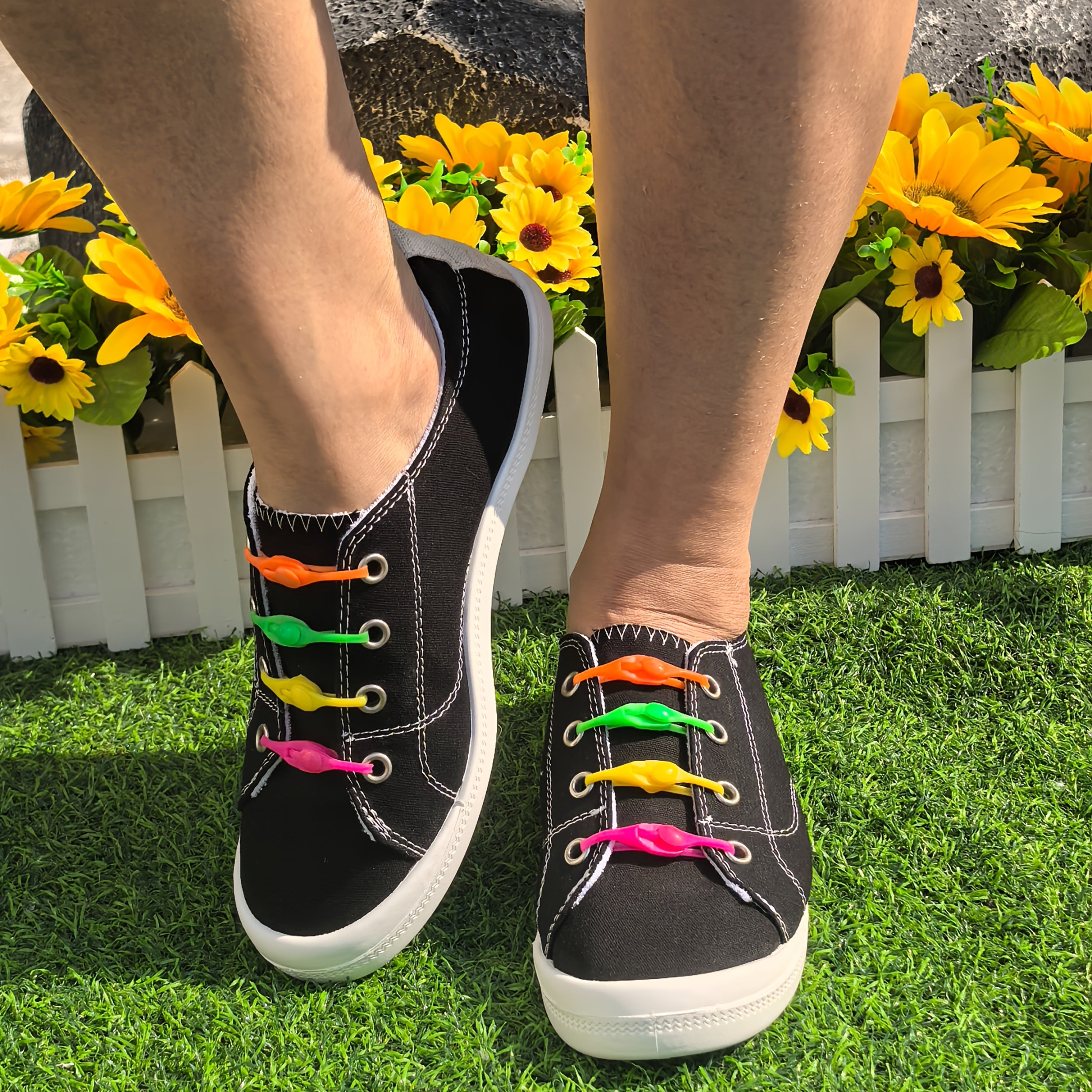 Women Casual Canvas Slip-On Shoes All-Season Soft Sole Unisex Printing