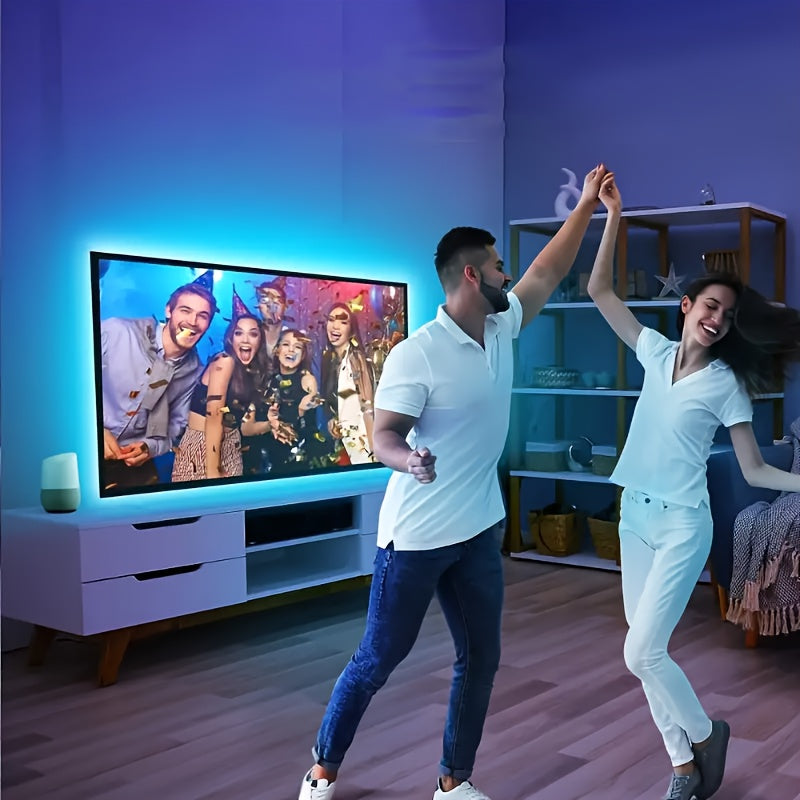 Dimmable LED Backlight Strip for Smart TVs 55.88-165.1 cm 8 Colors Dynamic Mode